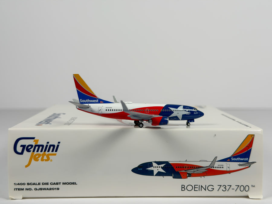 Southwest Airlines Boeing 737-700 1:400 Gemini Jets N931WN (GJSWA2019)