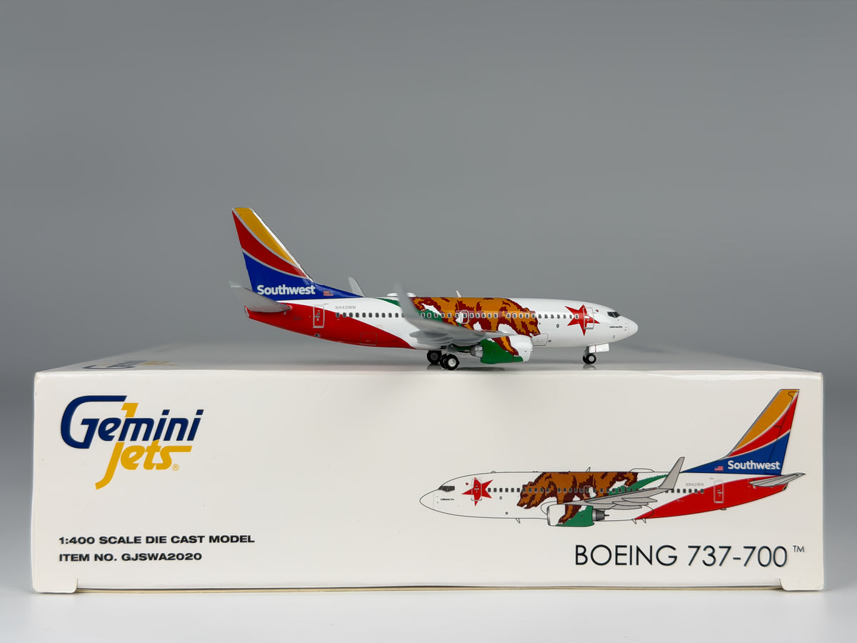 Southwest Airlines Boeing 737-700 1:400 Gemini Jets N943WN (GJSWA2020)