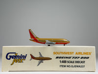 Southwest Airlines Boeing 737-200 1:400 Gemini Jets N93SW (GJSWA237)