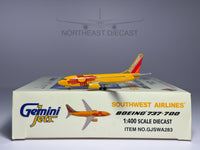 Southwest Airlines Boeing 737-700 1:400 Gemini Jets N781WN (GJSWA283)