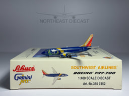 Southwest Airlines Boeing 737-700 1:400 Gemini Jets N727SW (GJSWA319)