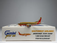 Southwest Airlines Boeing 737-500 1:400 Gemini Jets N504SW (GJSWA487)