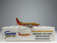 Southwest Airlines Boeing 737-500 1:400 Gemini Jets N504SW (GJSWA487)