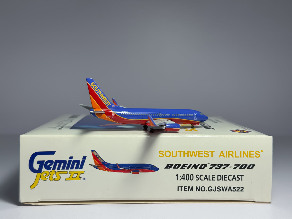Southwest Airlines Boeing 737-700 1:400 Gemini Jets N445WN (GJSWA522)