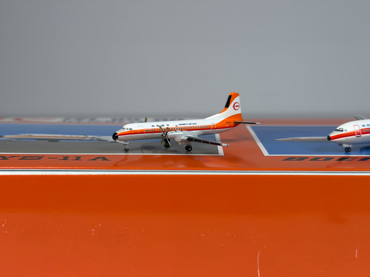 Southwest Air Lines NAMC YS-11 + Boeing 737-200 + 767-300 1:400 Gemini Jets JA8794 / JA8443 / JA8267 (GJSWL603)