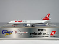 Swissair Asia McDonnell Douglas MD-11 1:400 Gemini Jets HB-IWG (GJSWR154)