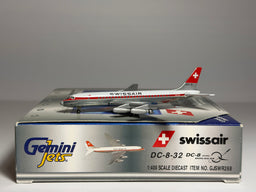 Swissair Douglas DC-8-30 1:400 Gemini Jets HB-IDA (GJSWR268)