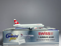 SWISS Airbus A320 1:400 Gemini Jets HB-IJP (GJSWR281)