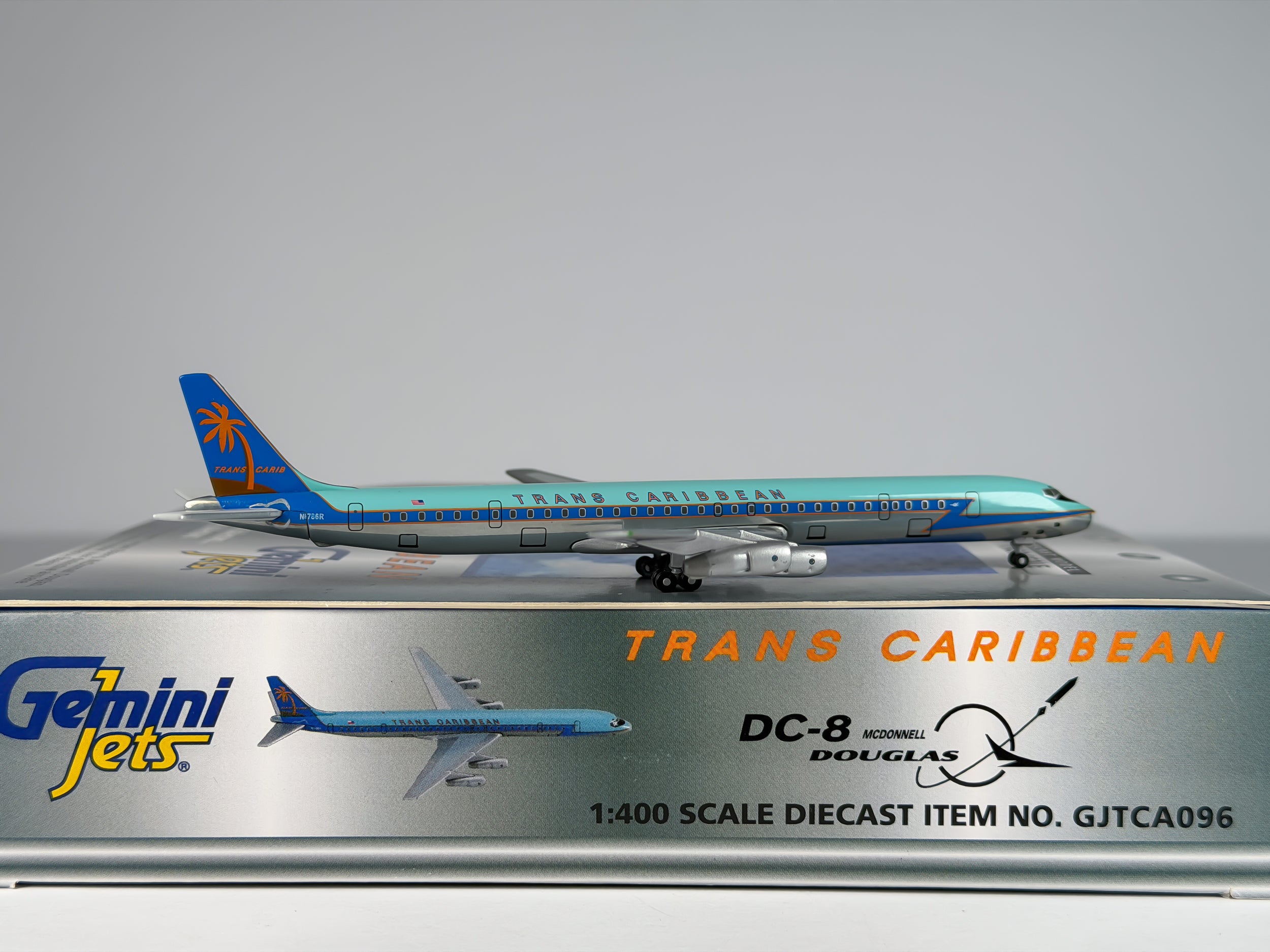 Trans Caribbean Airways Douglas DC-8-61CF 1:400 Gemini Jets N8786R (GJTCA096)