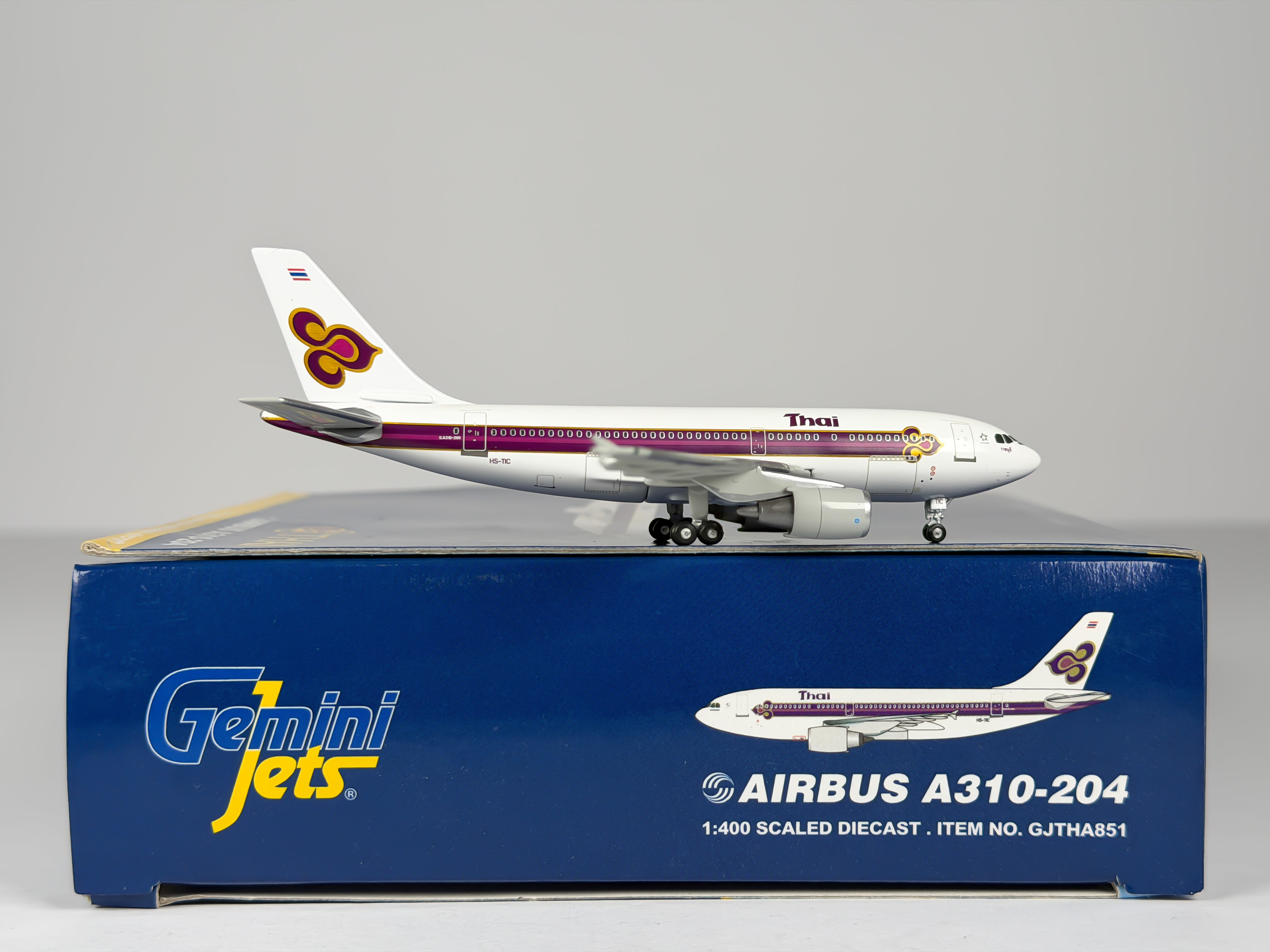 Thai Airways Airbus A310-300 1:400 Gemini Jets HS-TIC (GJTHA851)