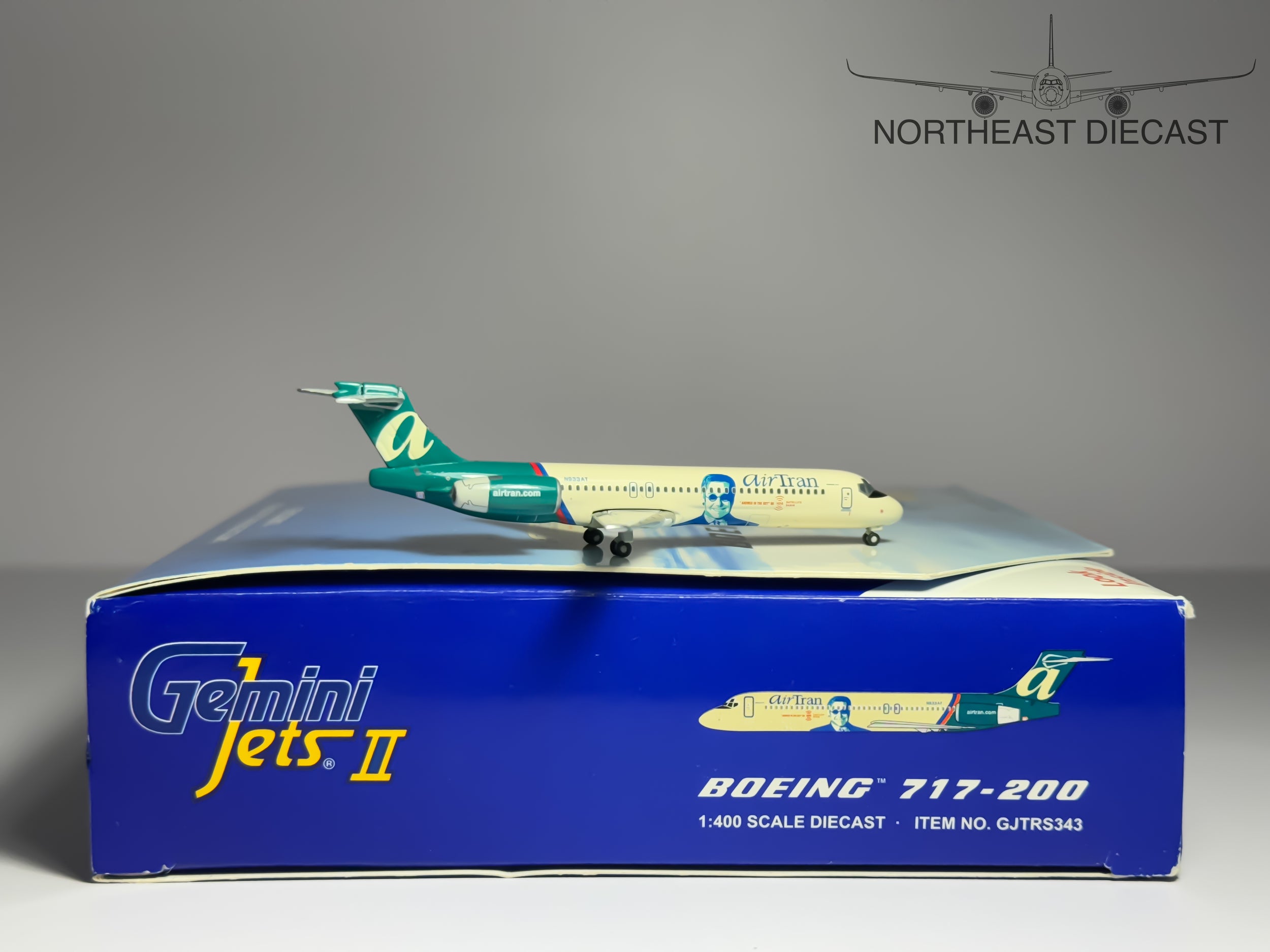 AirTran Boeing 717-200 1:400 Gemini Jets N933AT (GJTRS343)
