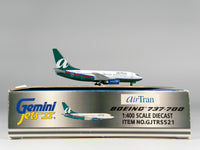 AirTran Airways Boeing 737-700 1:400 Gemini Jets N126AT (GJTRS521)