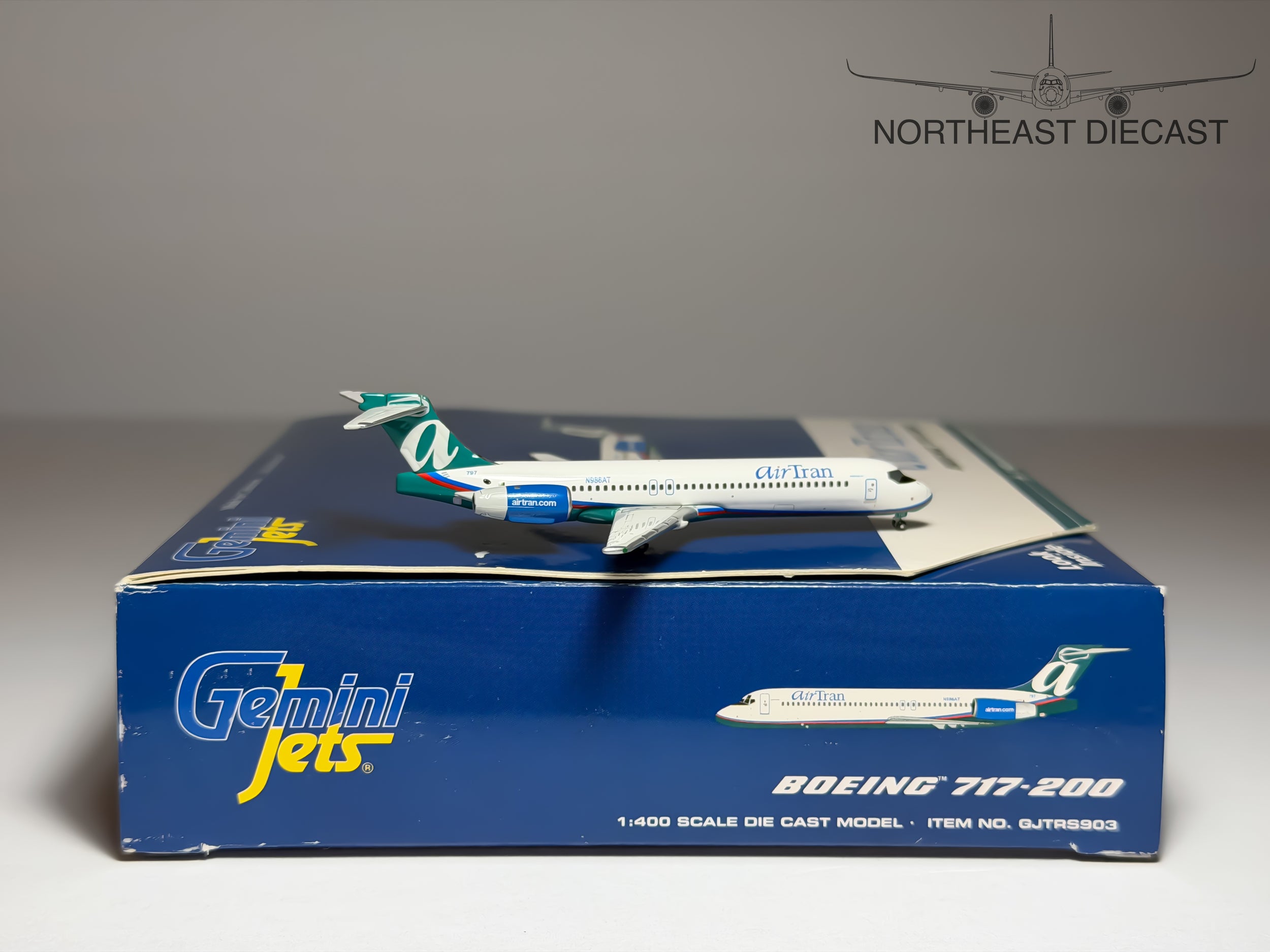 AirTran Boeing 717-200 1:400 Gemini Jets N986AT (GJTRS903)