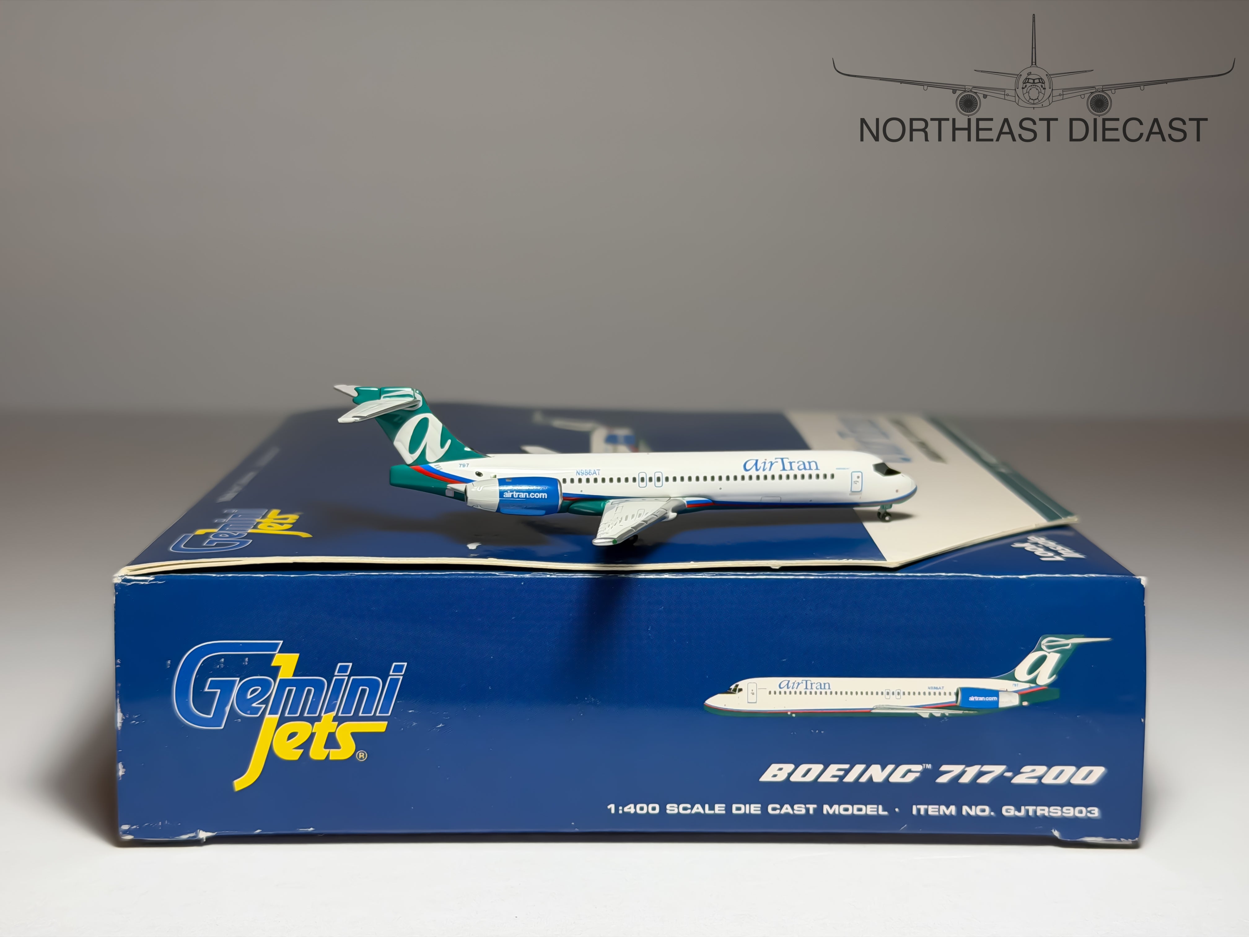 AirTran Boeing 717-200 1:400 Gemini Jets N986AT (GJTRS903)