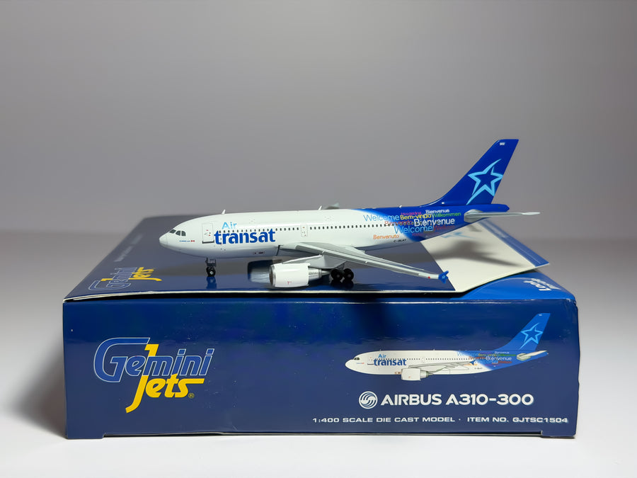 Air Transat Airbus A310-300 1:400 Gemini Jets C-GLAT (GJTSC1504)