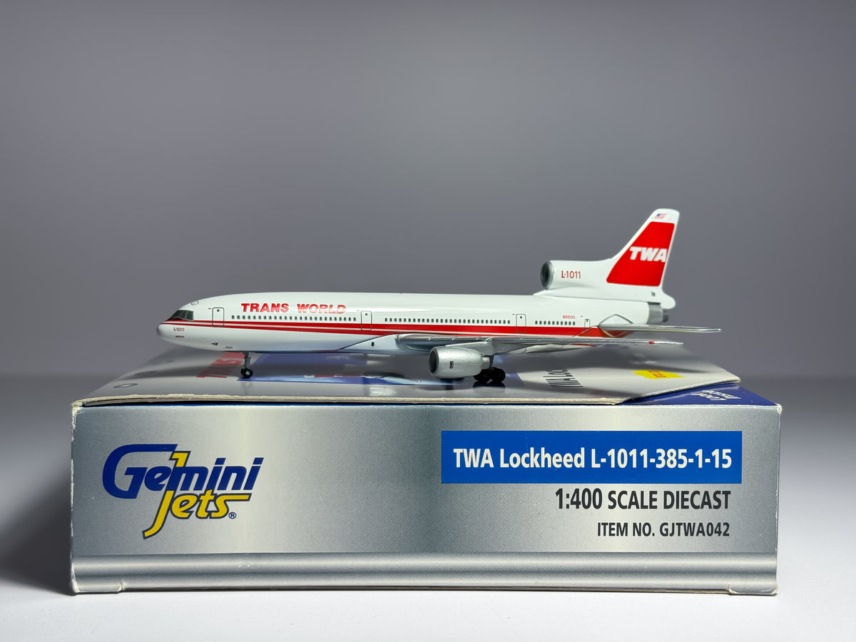 Trans World Airlines (TWA) Lockheed L-1011 1:400 Gemini Jets N31033 (GJTWA042)