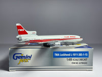 Trans World Airlines (TWA) Lockheed L-1011 1:400 Gemini Jets N31033 (GJTWA042)