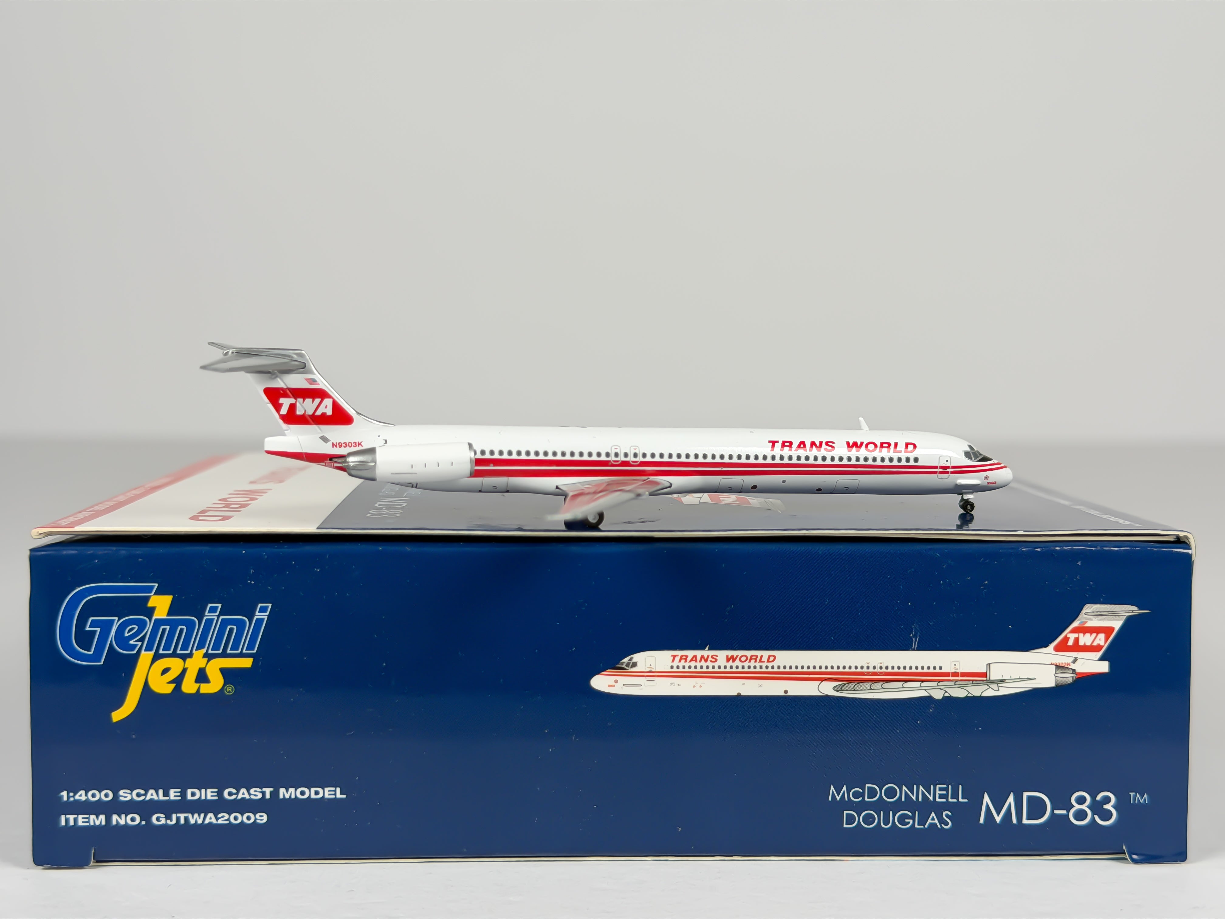 McDonnell Douglas MD-80 Diecast Aircraft Models · Northeast Diecast
