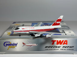 Trans World Airlines (TWA) Boeing 747SP 1:400 Gemini Jets N57202 (GJTWA266)