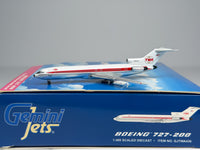Trans World Airlines (TWA) Boeing 727-200 1:400 Gemini Jets N64323 (GJTWA436)