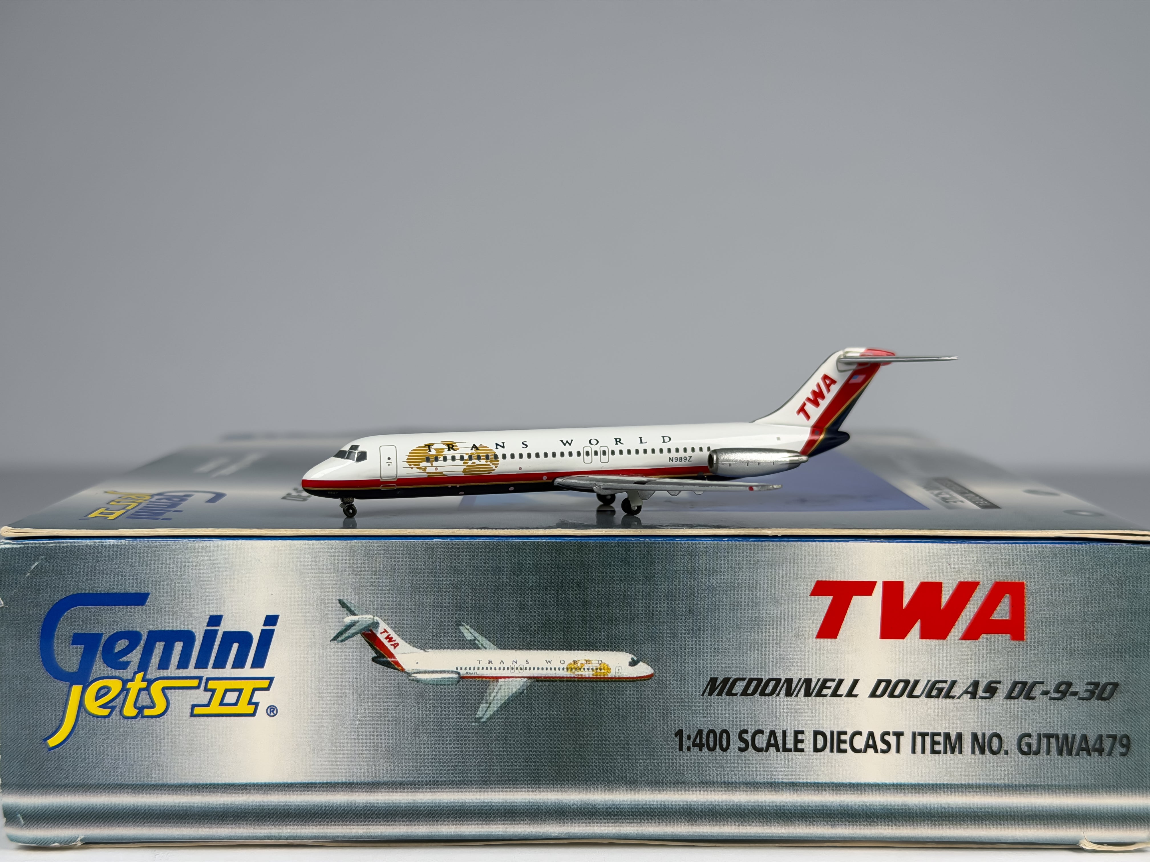 Trans World Airlines (TWA) Douglas DC-9-30 1:400 Gemini Jets N989Z (GJTWA479)
