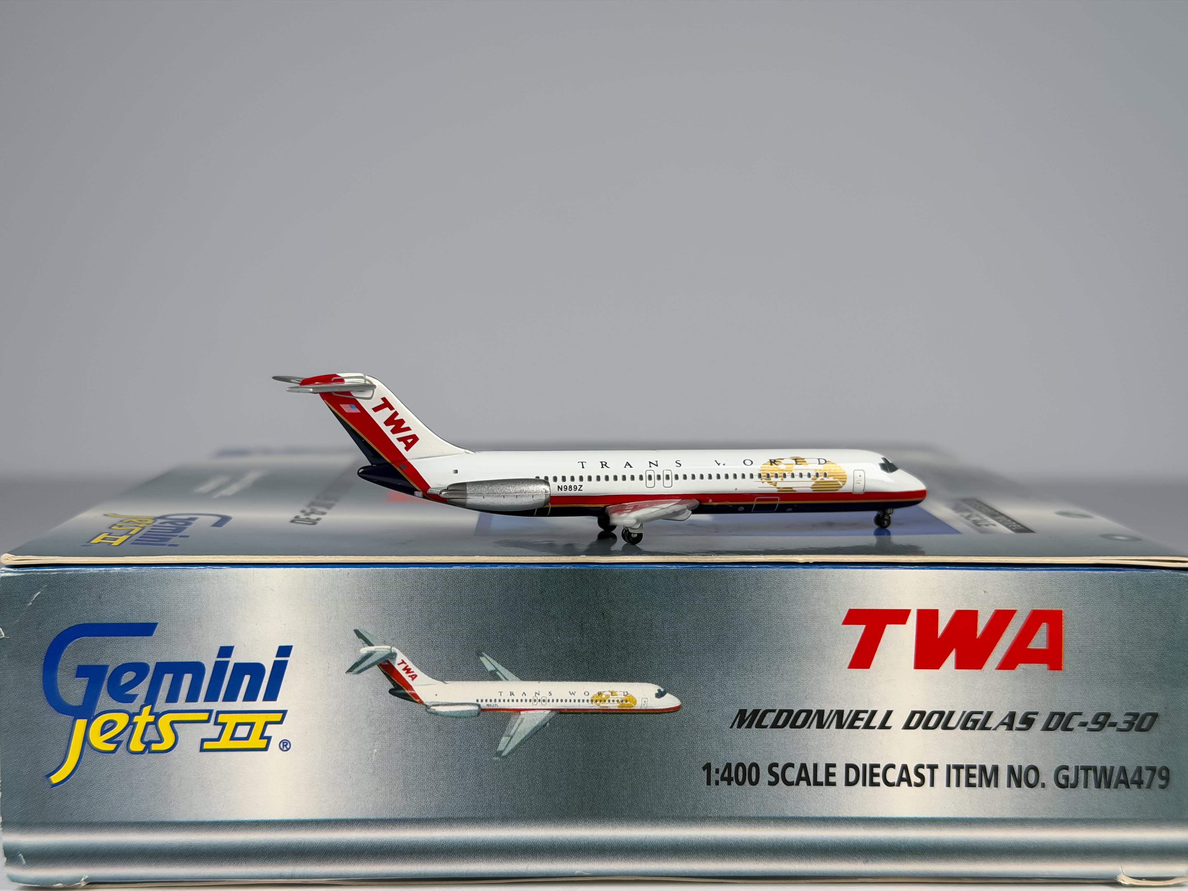 Trans World Airlines (TWA) Douglas DC-9-30 1:400 Gemini Jets N989Z (GJTWA479)