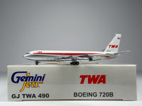 Trans World Airlines (TWA) Boeing 720 1:400 Gemini Jets N793TW (GJTWA490)