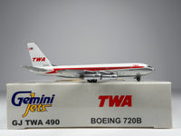 Trans World Airlines (TWA) Boeing 720 1:400 Gemini Jets N793TW (GJTWA490)