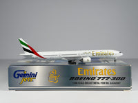 Emirates Boeing 777-300 1:400 Gemini Jets A6-EMM (GJUAE087)