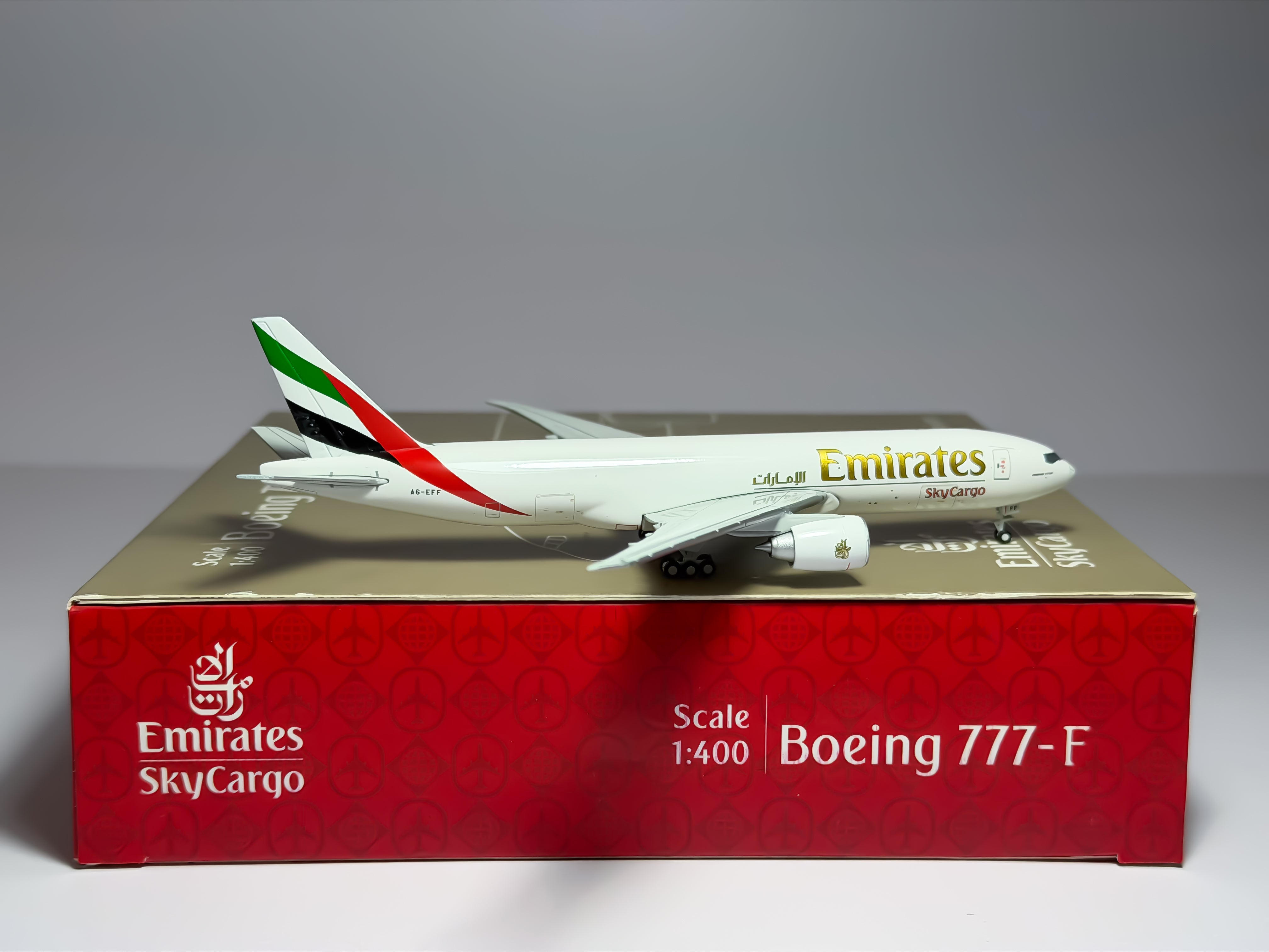 Emirates SkyCargo Boeing 777F 1:400 Gemini Jets A6-EFF (GJUAE1286)