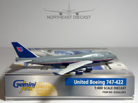United Airlines Boeing 747-400 1:400 Gemini Jets N197UA (GJUAL003)