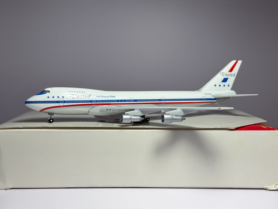 United Airlines Boeing 747-100 1:400 Gemini Jets N4735U (GJUAL045)