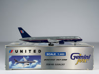 United Airlines Boeing 757-200 1:400 Gemini Jets N565UA (GJUAL267)