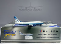 United Airlines Boeing 737-300 1:400 Gemini Jets N366UA (GJUAL498)
