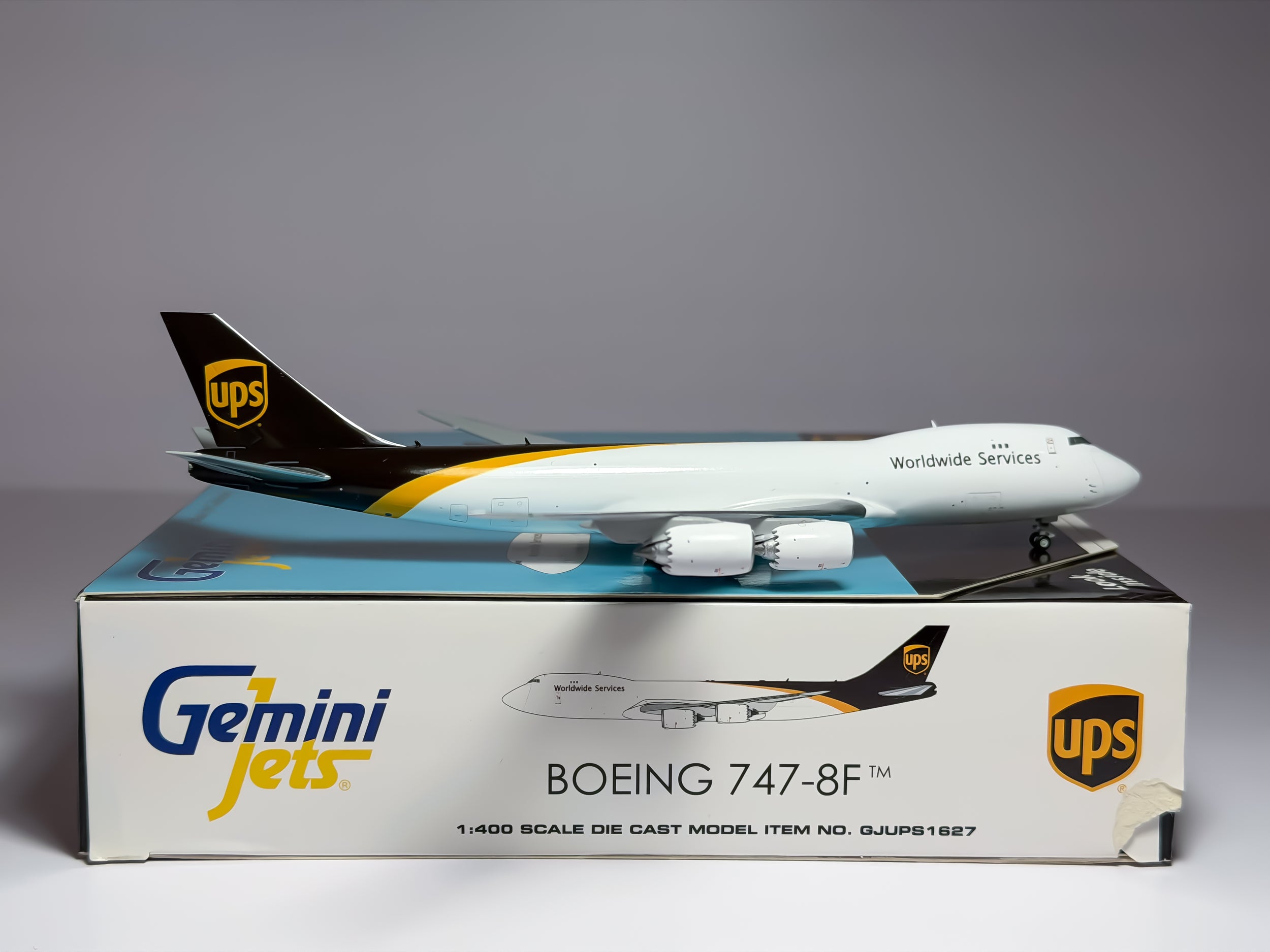 United Parcel Service (UPS) Boeing 747-8F 1:400 Gemini Jets (GJUPS1627)