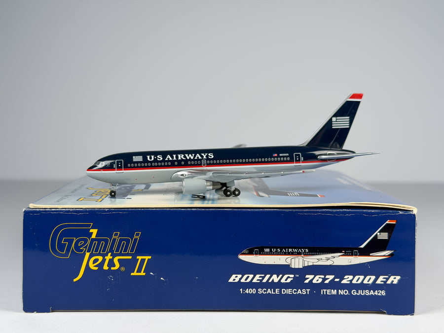 U.S Airways Boeing 767-200 1:400 Gemini Jets N655US (GJUSA426)