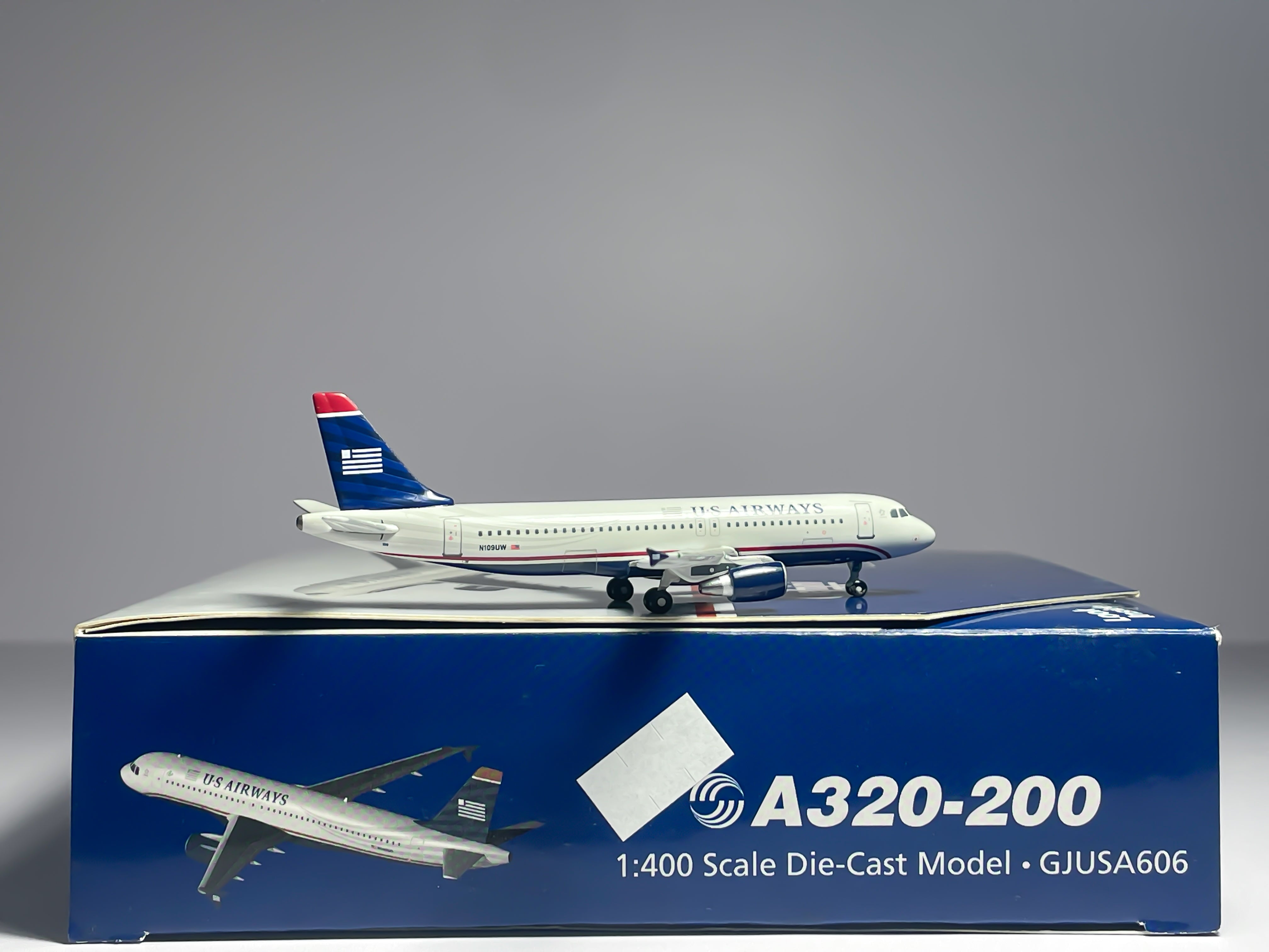 U.S Airways Airbus A320 1:400 Gemini Jets N109UW (GJUSA606)