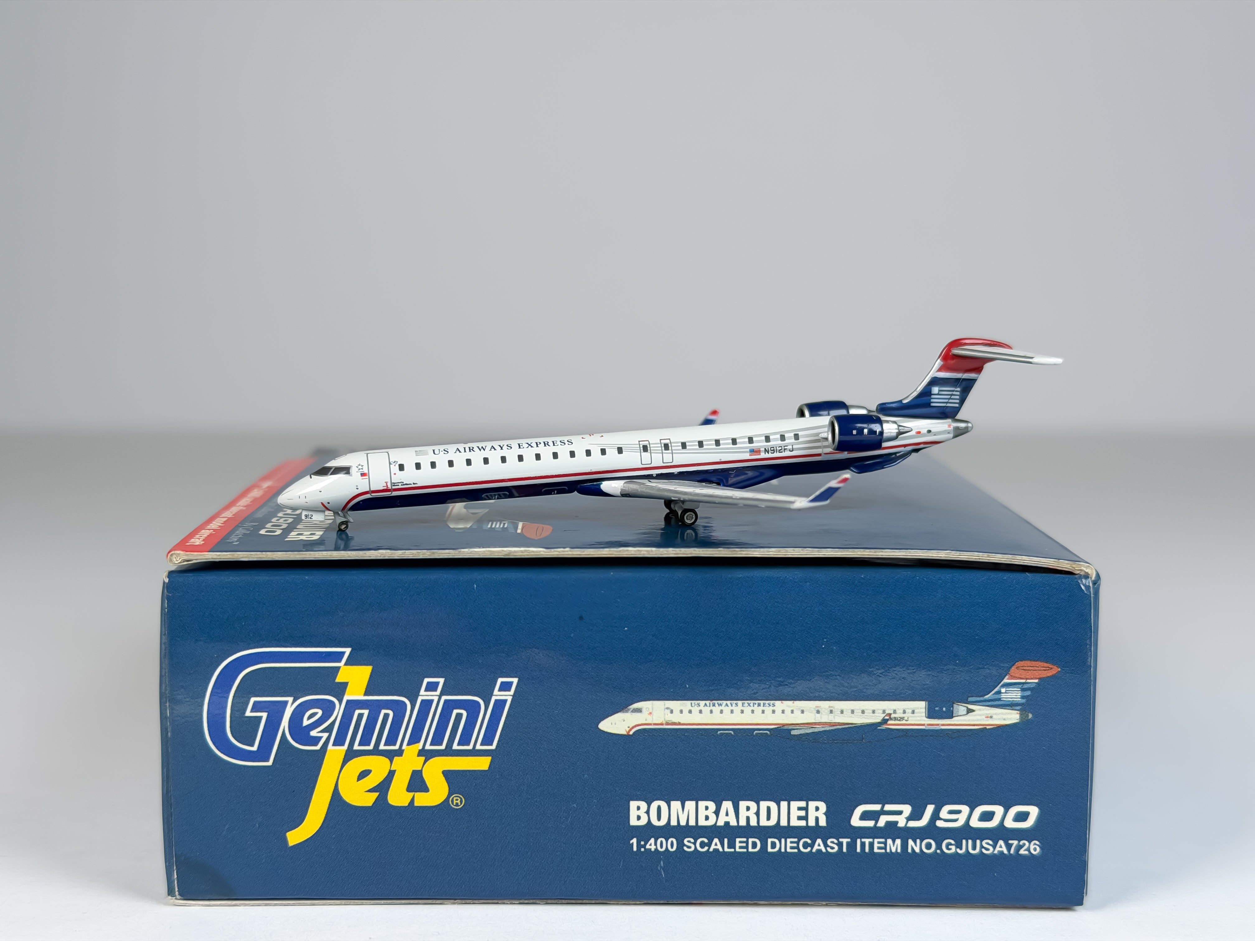 U.S Airways Express Bombardier CRJ900 1:400 Gemini Jets N912FJ (GJUSA726)