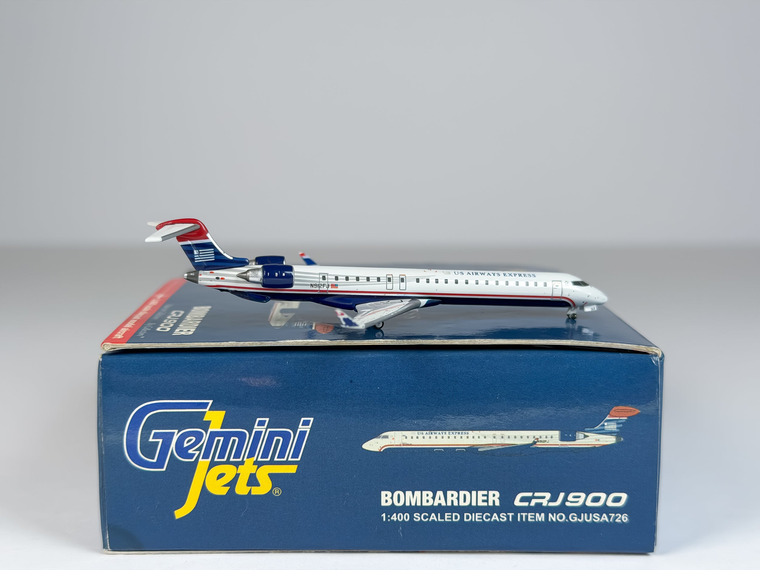 U.S Airways Express Bombardier CRJ900 1:400 Gemini Jets N912FJ (GJUSA726)