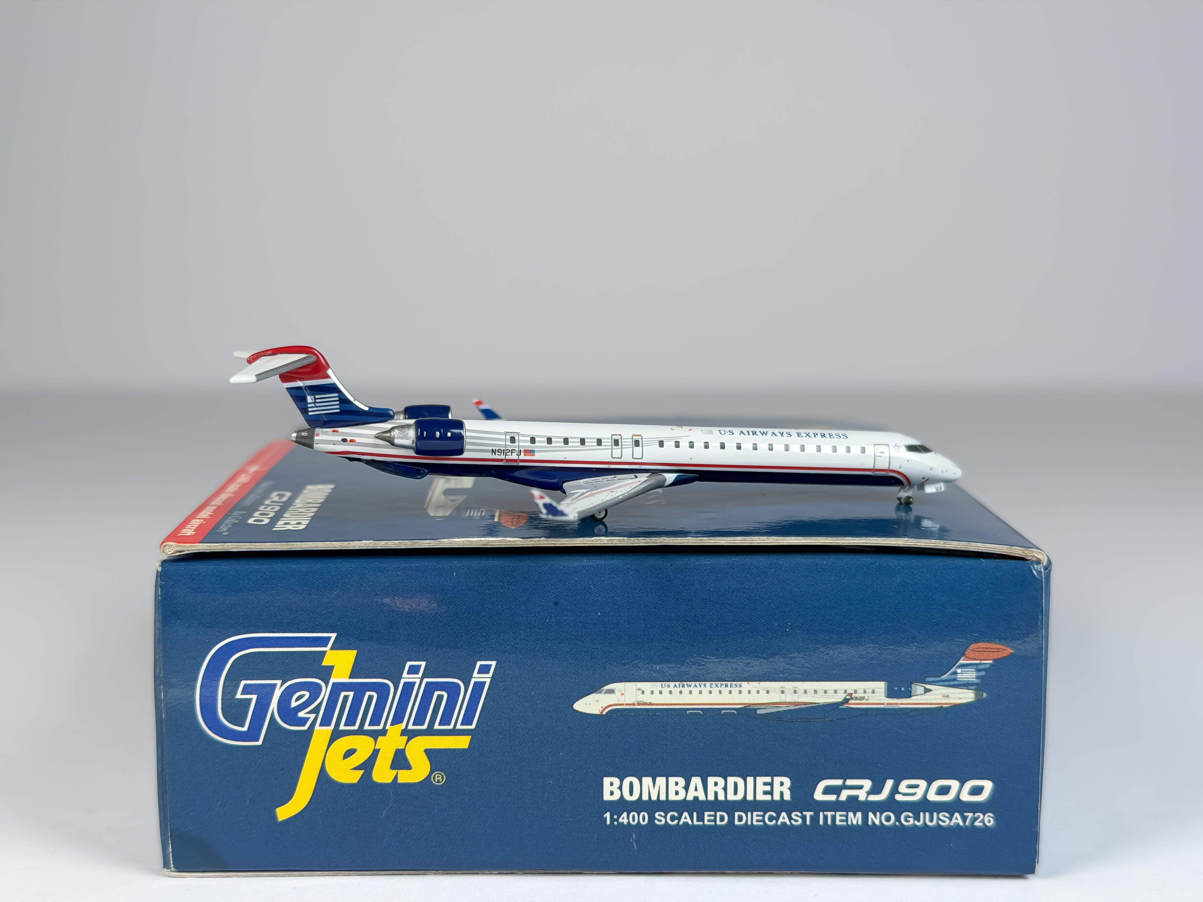 U.S Airways Express Bombardier CRJ900 1:400 Gemini Jets N912FJ (GJUSA726)