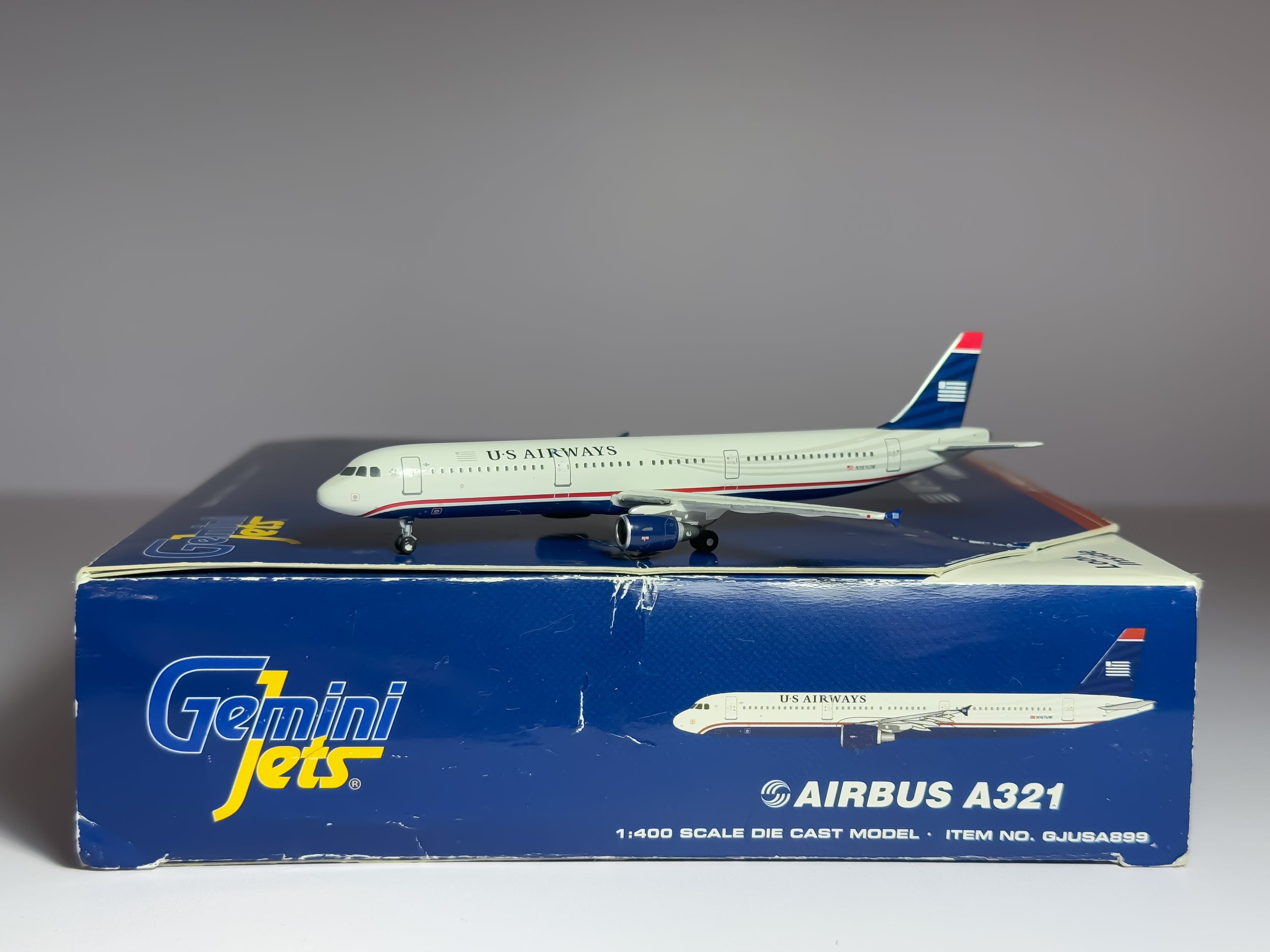 U.S Airways Airbus A321 1:400 Gemini Jets N161UW (GJUSA899)