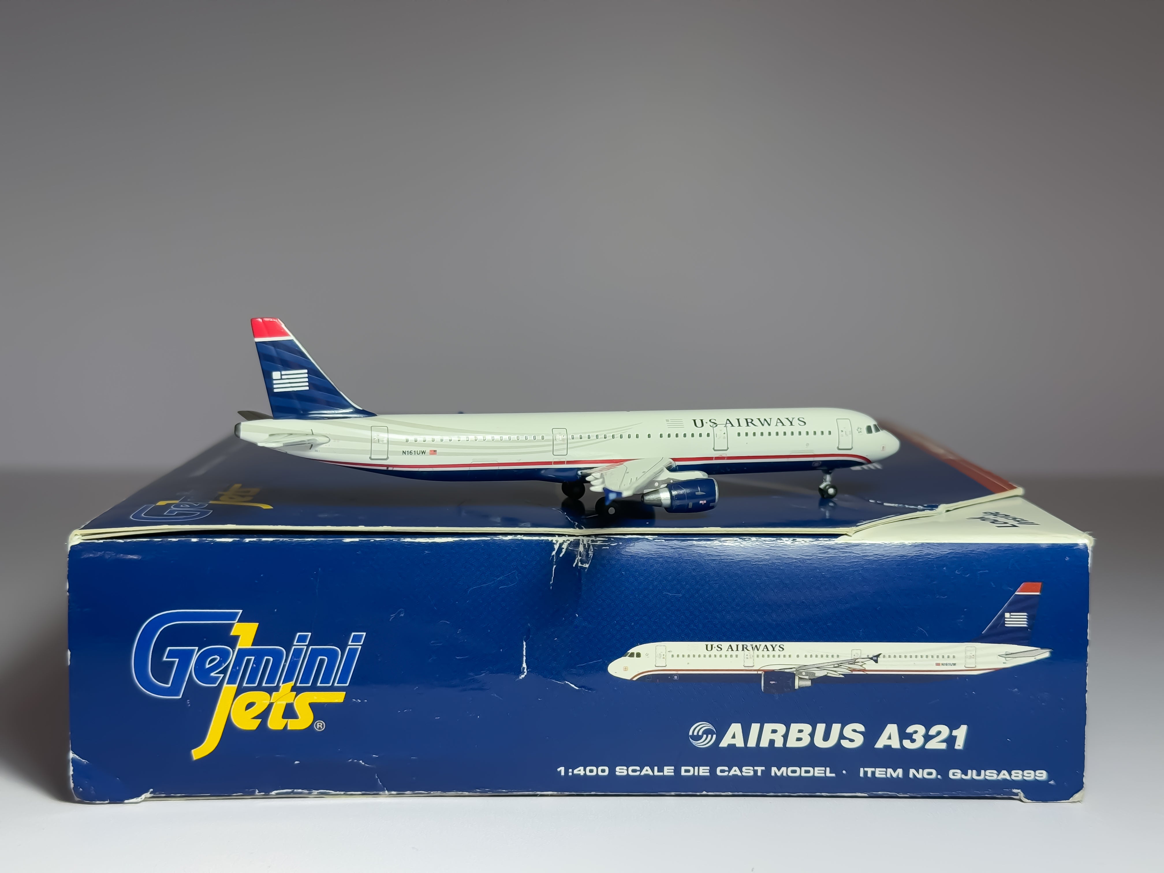 U.S Airways Airbus A321 1:400 Gemini Jets N161UW (GJUSA899)