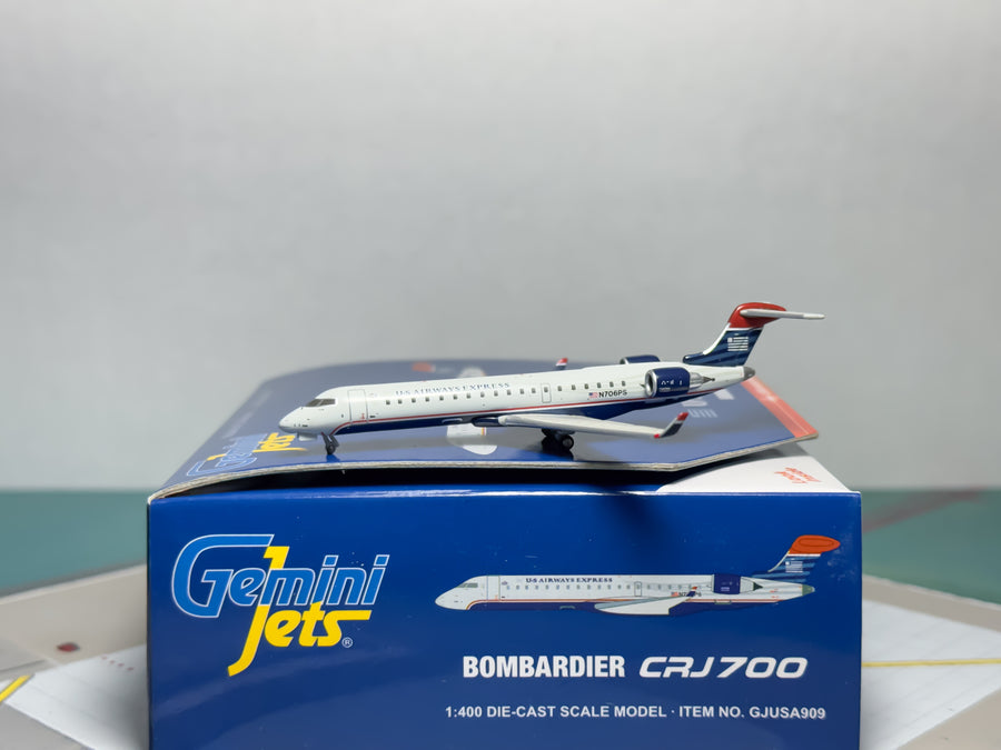 U.S Airways Express Bombardier CRJ700 1:400 Gemini Jets N706PS (GJUSA909)
