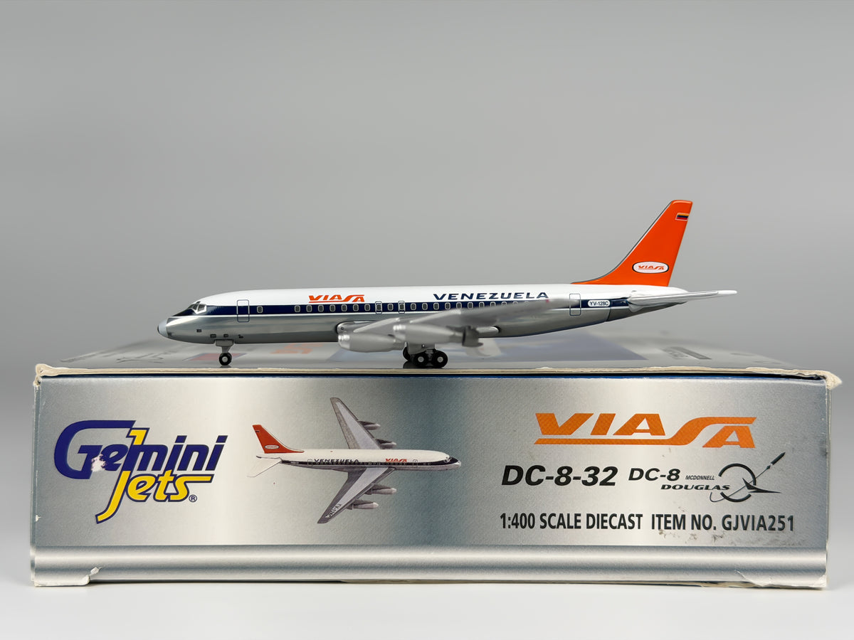 Viasa Venezuela Douglas DC-8-30 1:400 Gemini Jets YV-128C (GJVIA251)