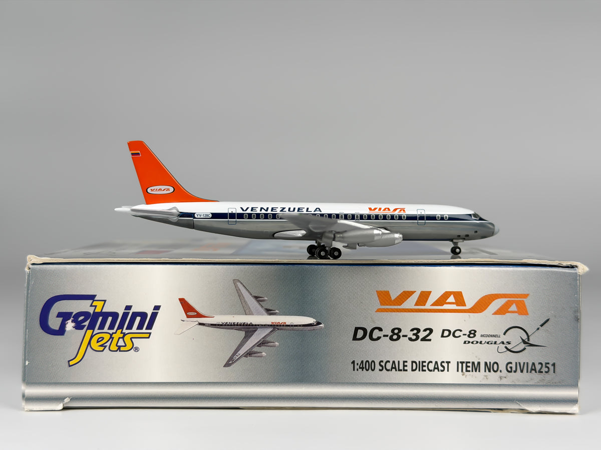 Viasa Venezuela Douglas DC-8-30 1:400 Gemini Jets YV-128C (GJVIA251)