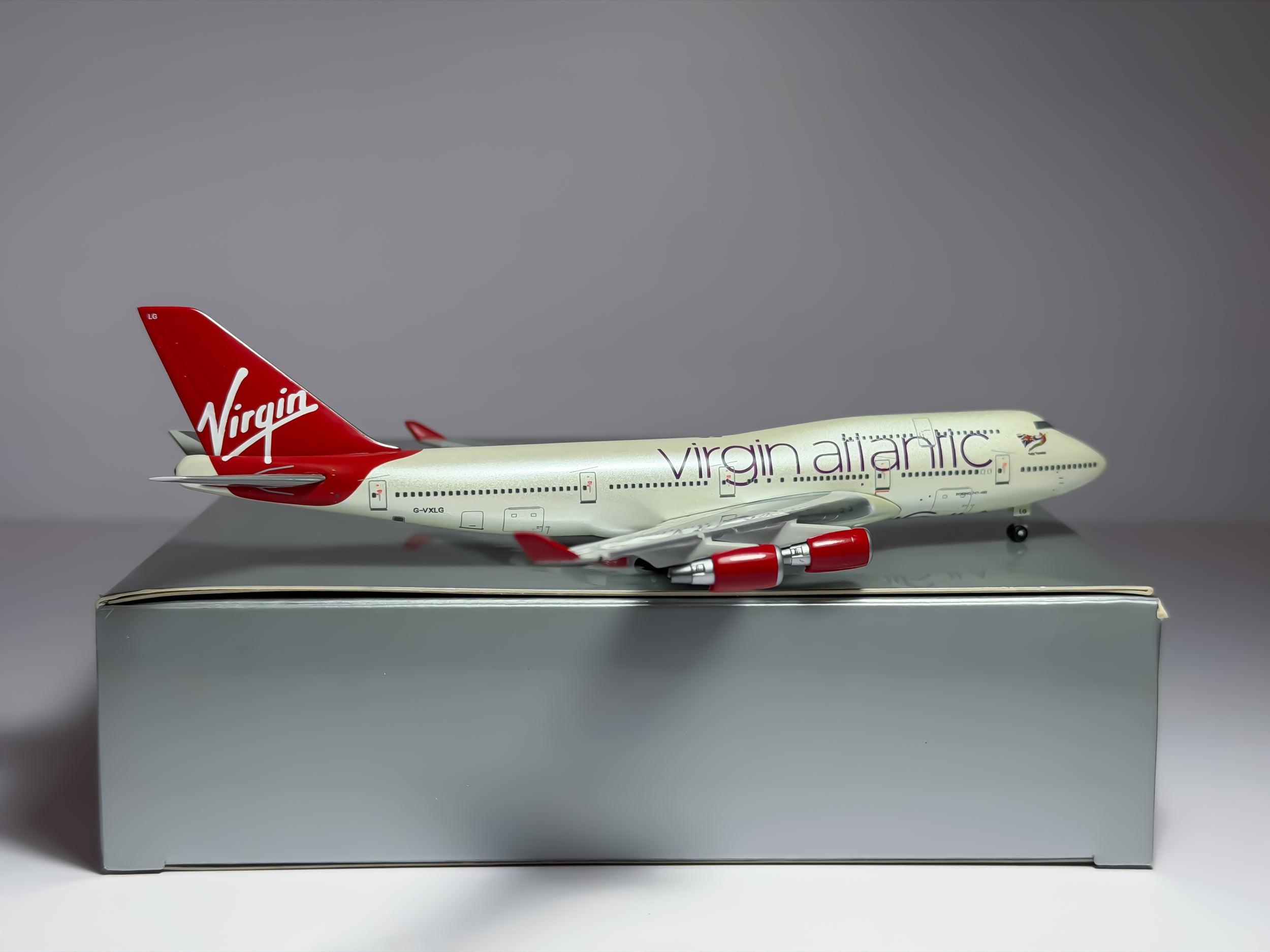 Virgin Atlantic Boeing 747-400 1:400 Gemini Jets G-VXLG (GJVIR1503)