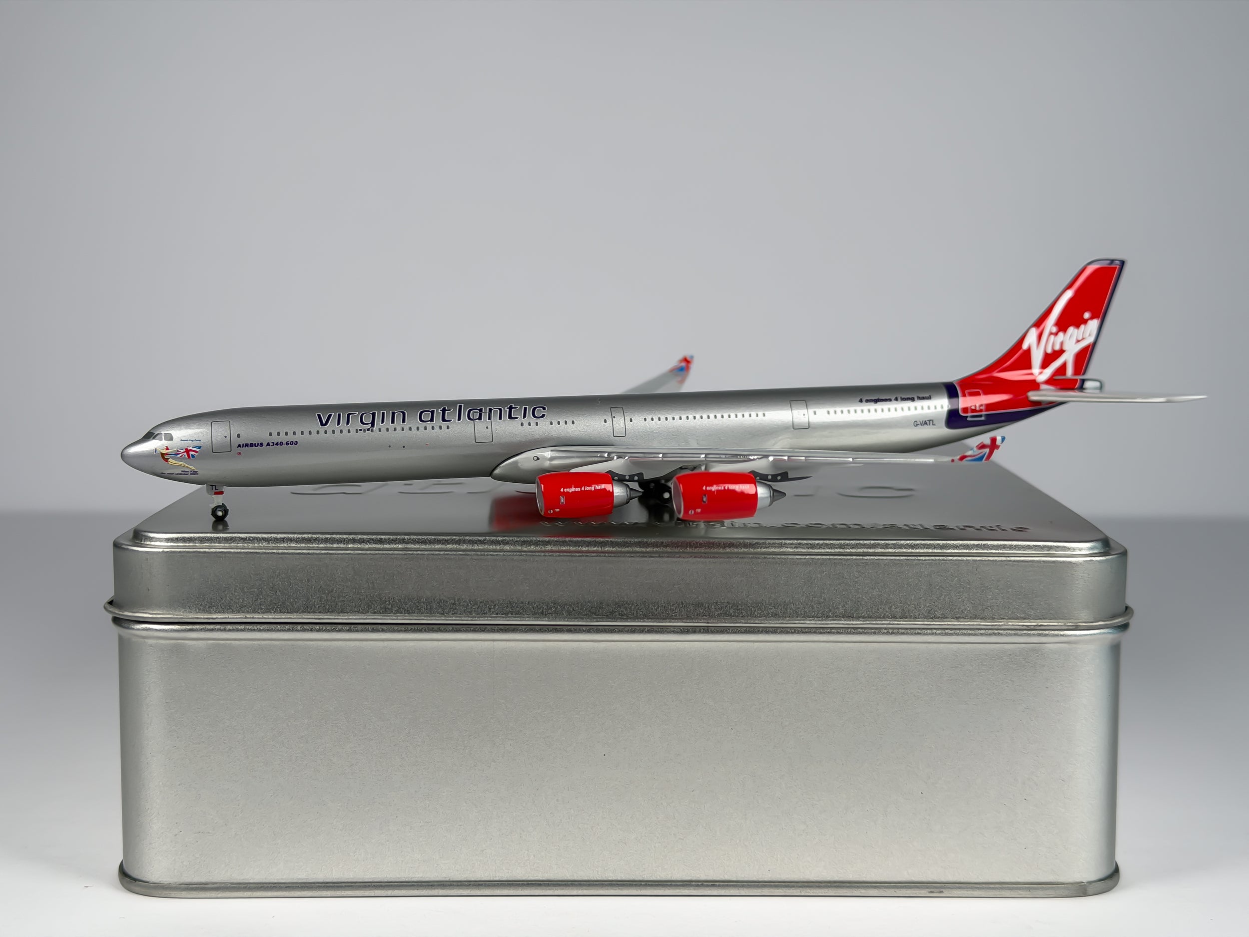 Virgin Atlantic Airbus A340-600 1:400 Gemini Jets G-VATL (GJVIR507)