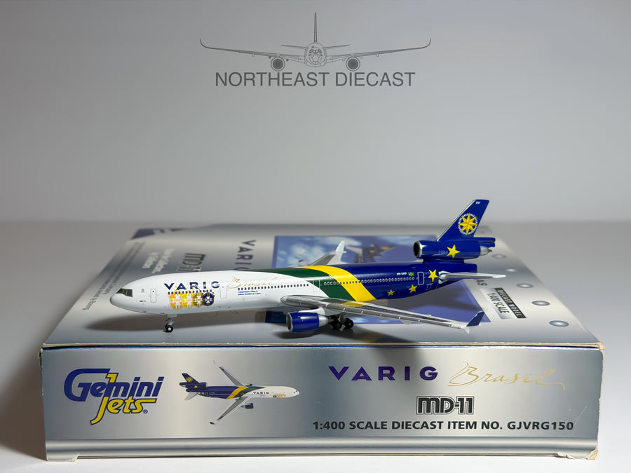 VARIG Brasil McDonnell Douglas MD-11 1:400 Gemini Jets PP-VPP (GJVRG150)
