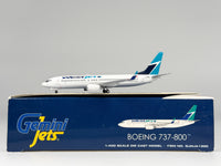 WestJet Boeing 737-800 1:400 Gemini Jets C-FKWJ (GJWJA1300)