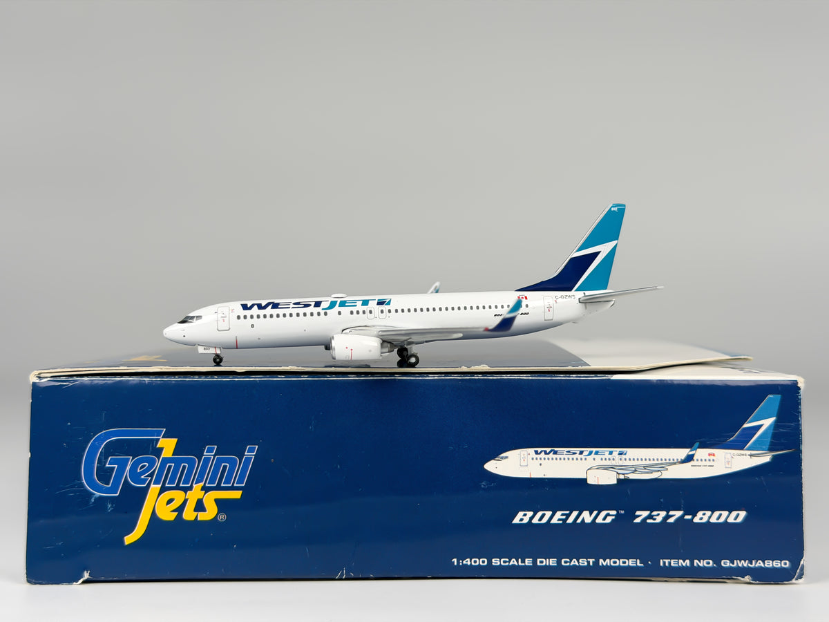 Westjet Boeing 737-800 1:400 Gemini Jets C-GZWS (GJWJA860)